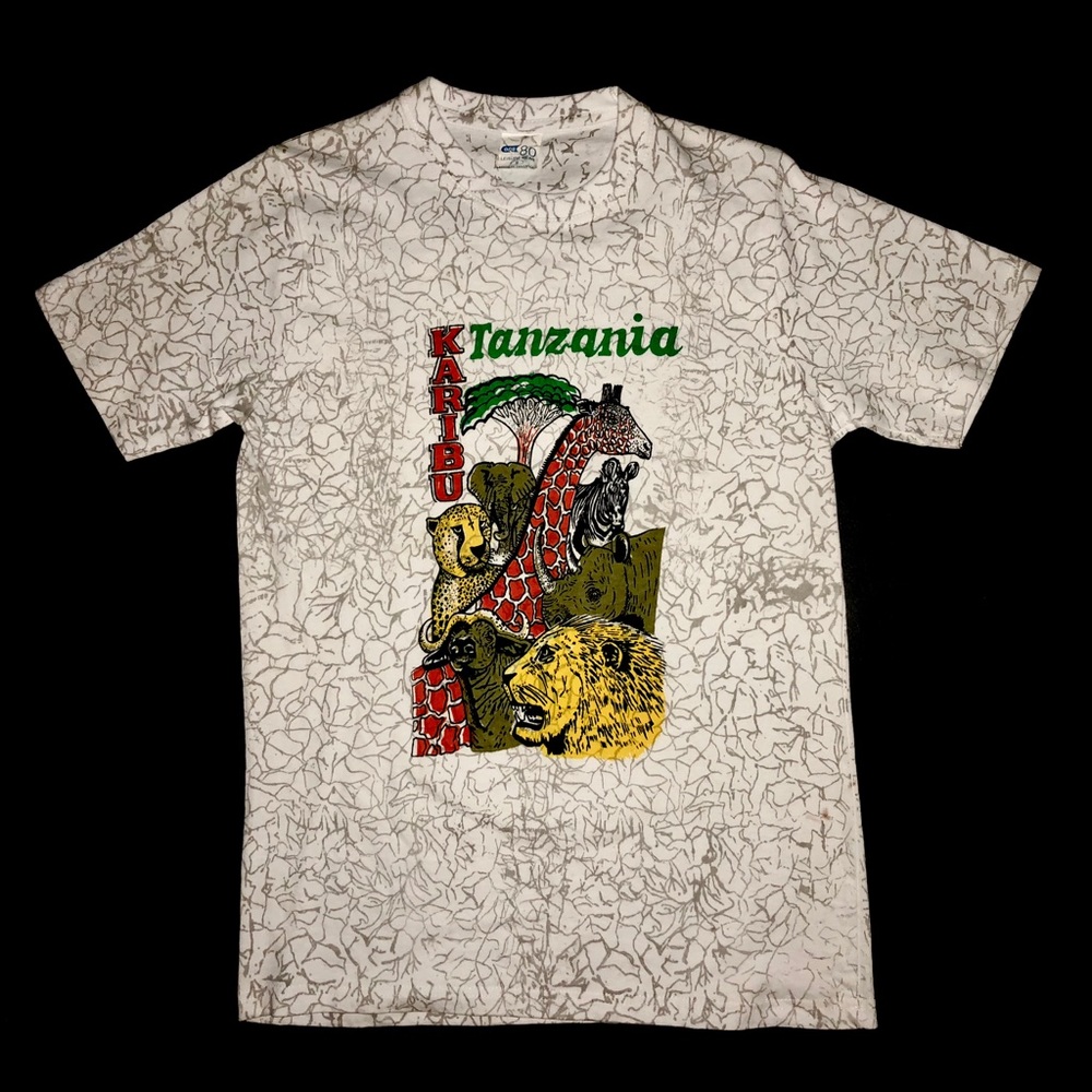 VTG TANZANIA AFRICA ANIMAL LOVER HIPSTER SUPREME